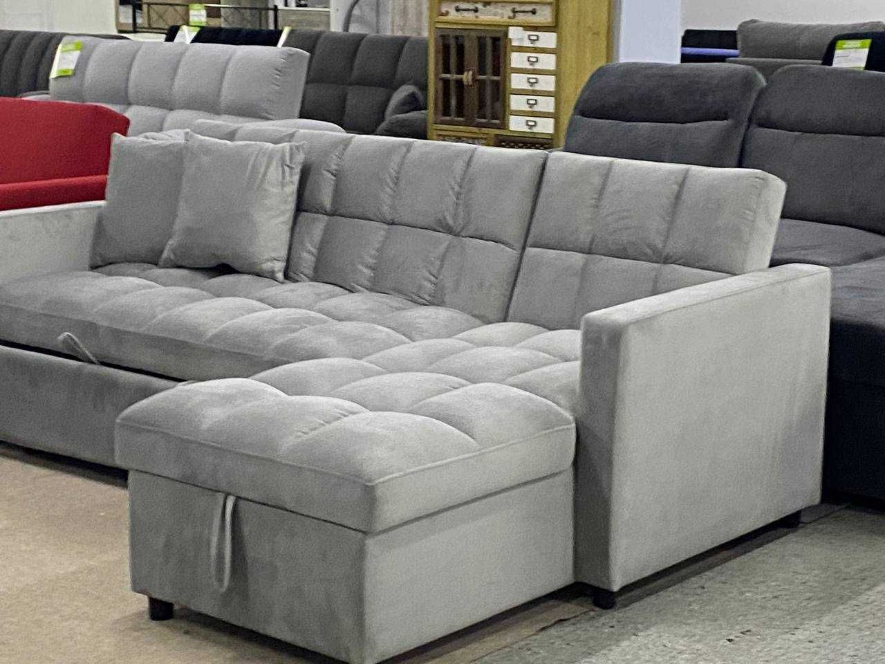 sofá-cama novo cinza  - envio gratis