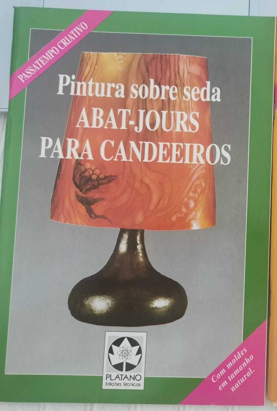 Pintura sobre seda: abat-jours para candeeiros - Ingrid Walter-Ammon