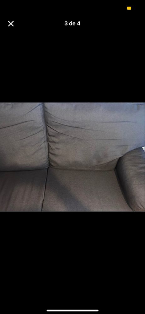 Sofa 3 lugares novo. 2 meses de uso
