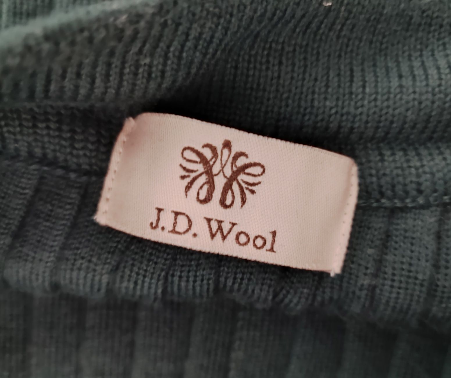 Спідниця плісе вовняна j.d.wool зелена