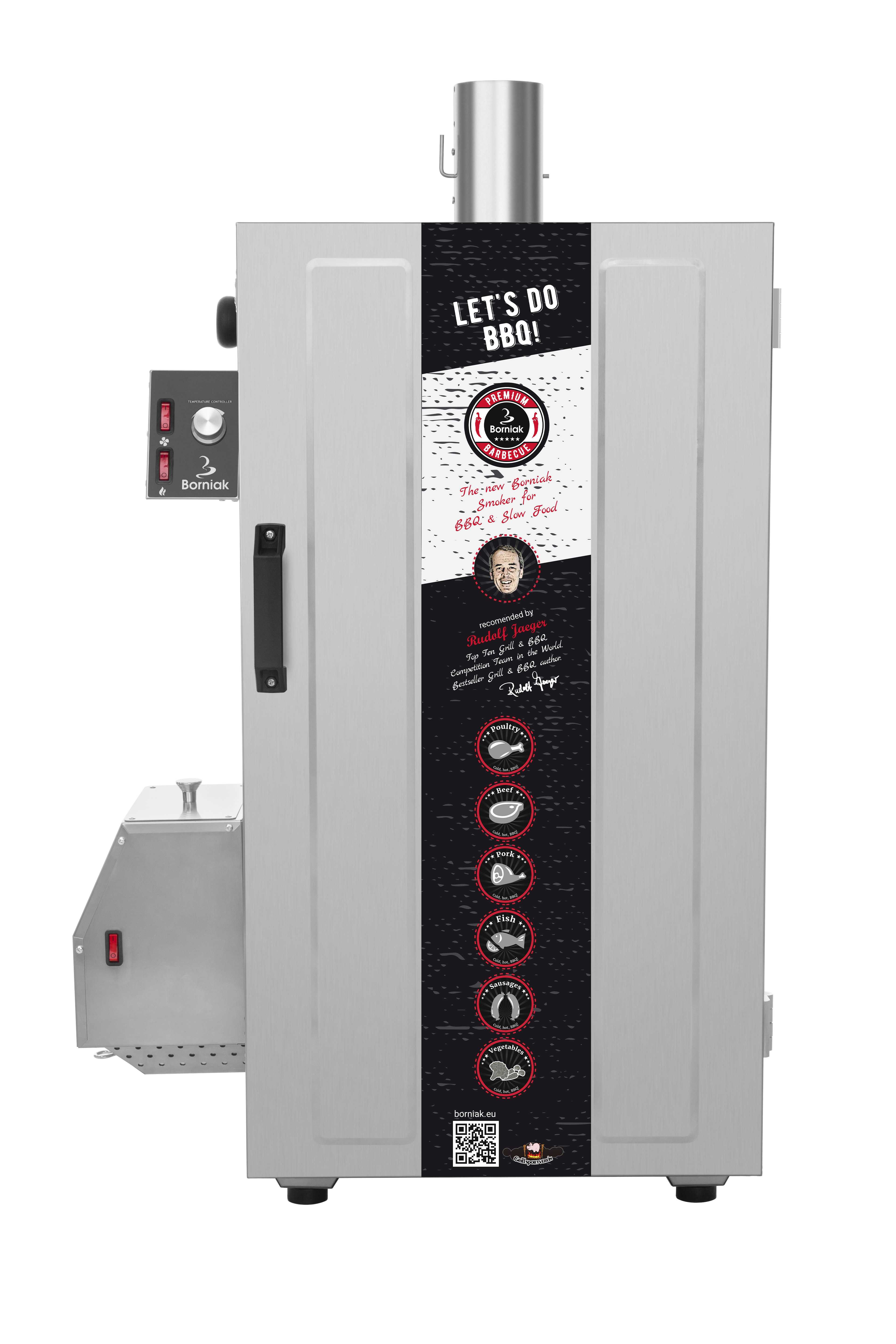 Wędzarnia elektryczna Smoker Borniak BBDS-70 V1.4 Simple INOX POZNAŃ