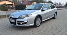 Renault Laguna Laguna III spalanie 5l/100 navi tempomat półskóry lift