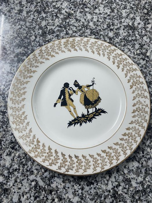 Prato decorativo Vintage - Liverpool Pottery