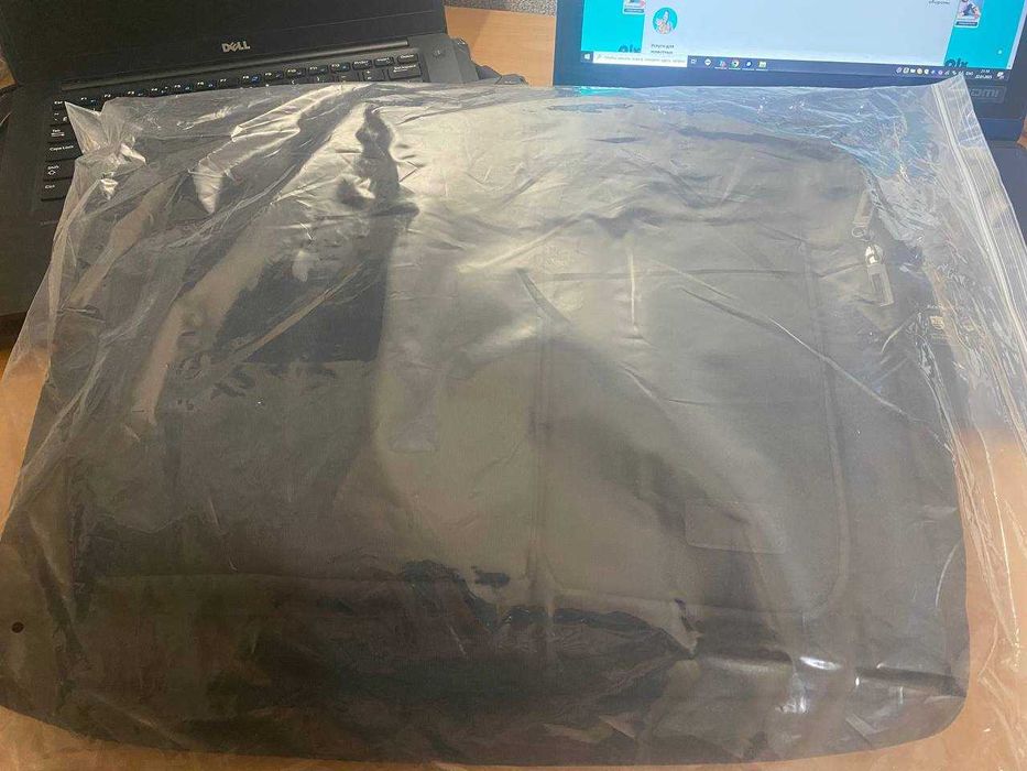 Сумка для ноутбука 17.3" дюймів, до 18дюймів 2 відділення, чорна