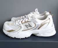 NOWOŚĆ! New Balance 530 white/gold r. 38