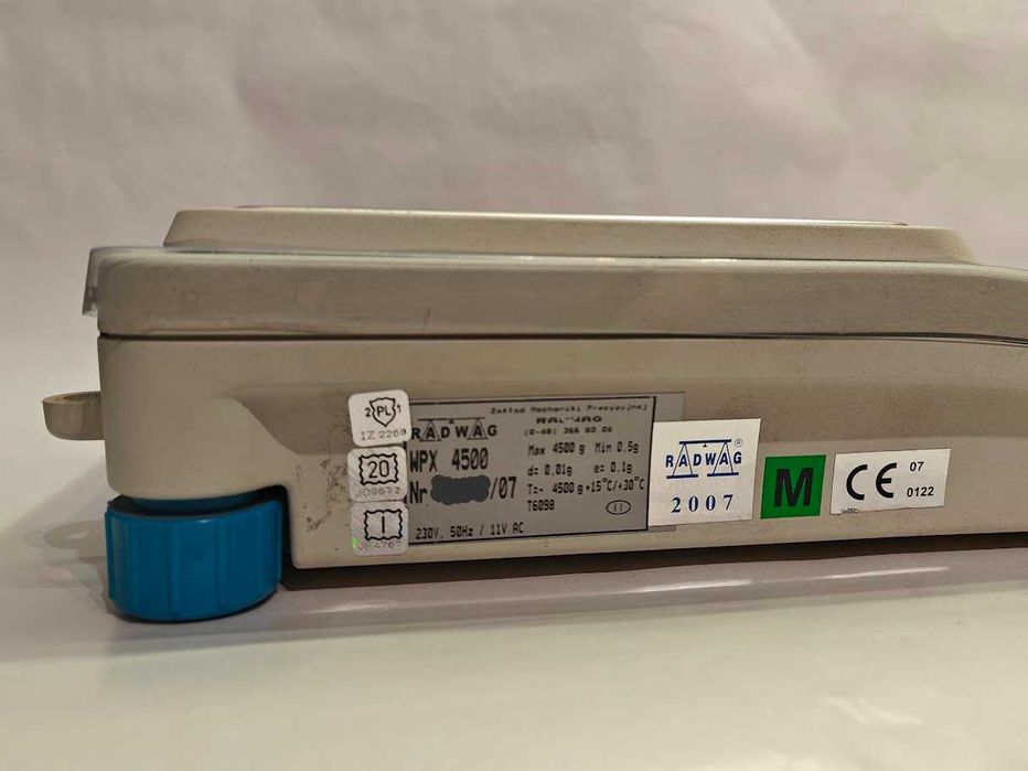 Waga precyzyjna laboratoryjna Radwag WPX 4500 0,01g