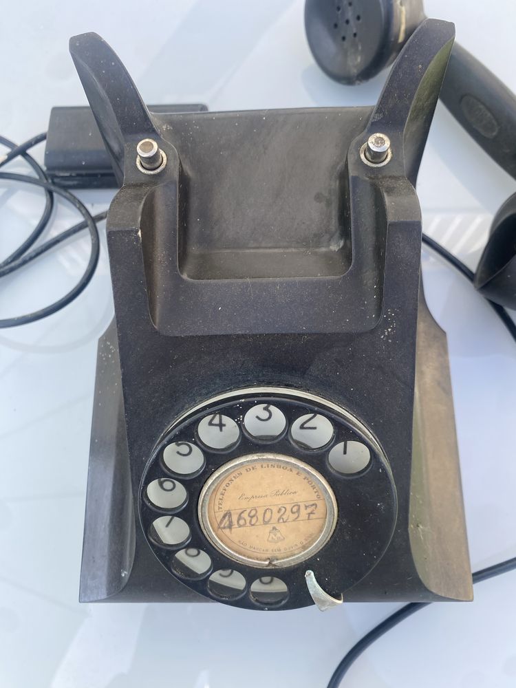 Telefone Antigo 1953 + telefone parede+ telefone madeira+ telefone azu