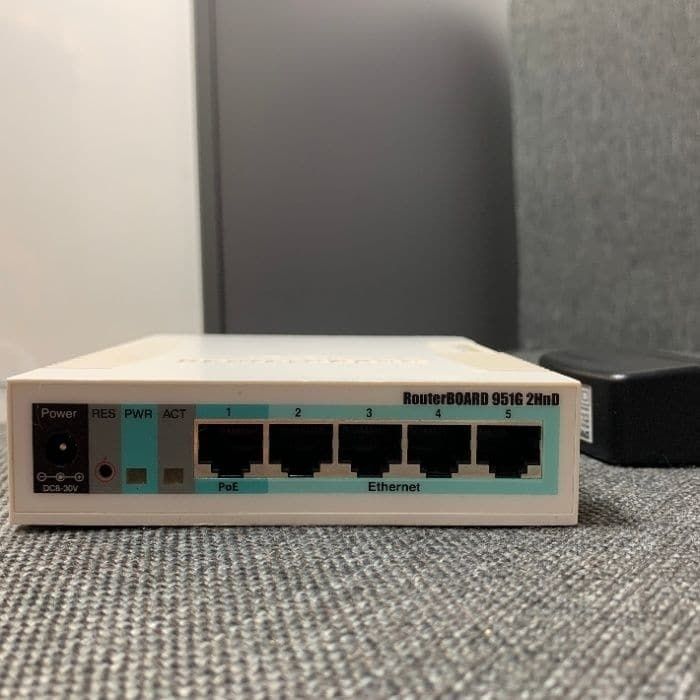 Роутер (маршрутизатор) MikroTik RB951G-2HnD