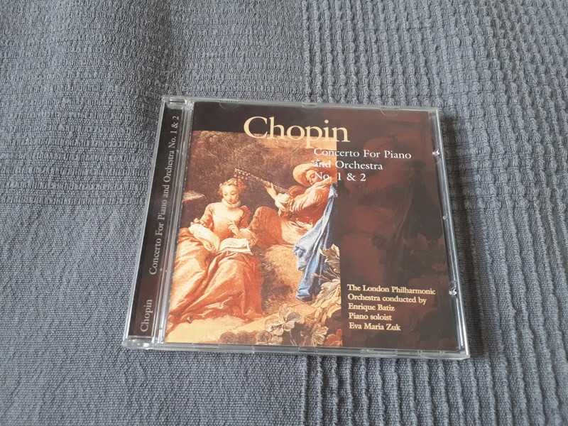 Płyta CD Chopin concerto for piano and orchestra No. 1 & 2