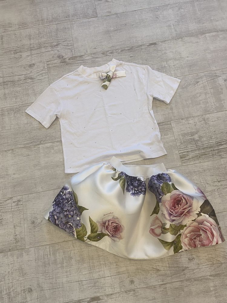 Платье туника  simonetta, blumarine, monnalisa  италия