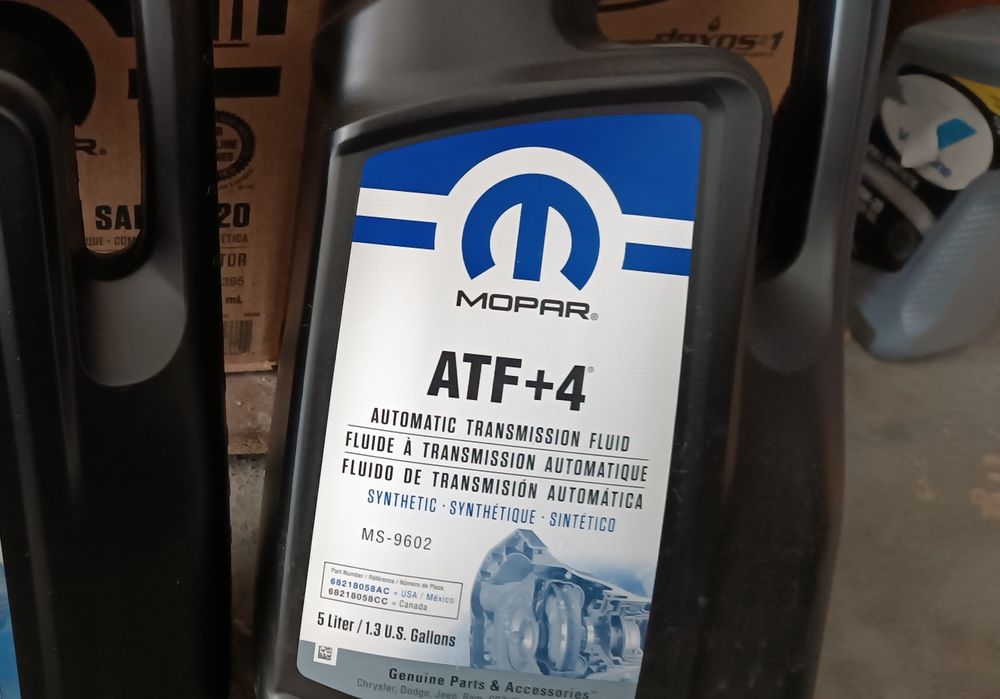 Комплект ТО АКПП dodge journey Mopar ATF +4