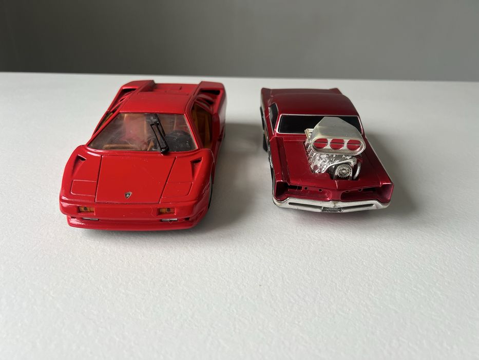 автомодель Lamborghini Diablo 1:18 \Pontiac GTO  Muscle Machines 1966