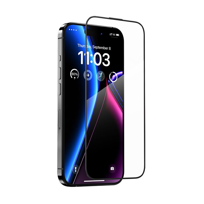 Hartowane szkło JoyView Anti-reflection Glass do Iphone 15 Pro czarne