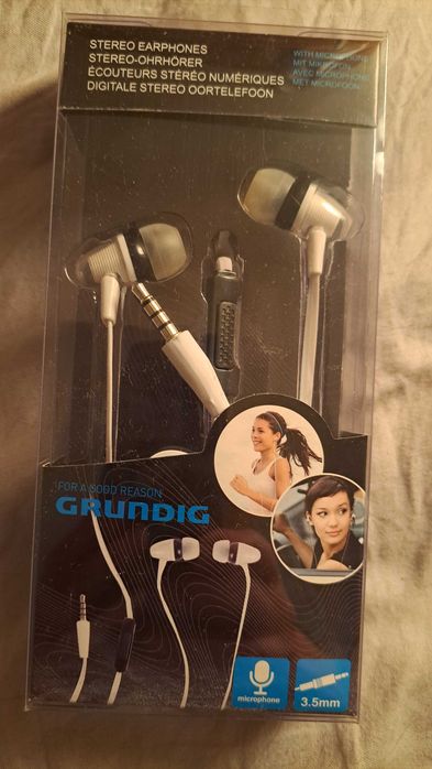 Słuchawki z mikrofonem Grundig