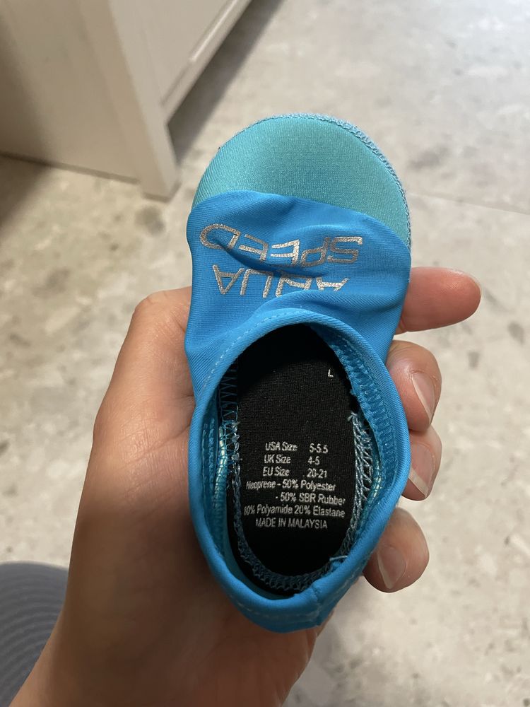Skarpetki buty do pływania wody basenu Aqua-speed rozmiar 20 / 21