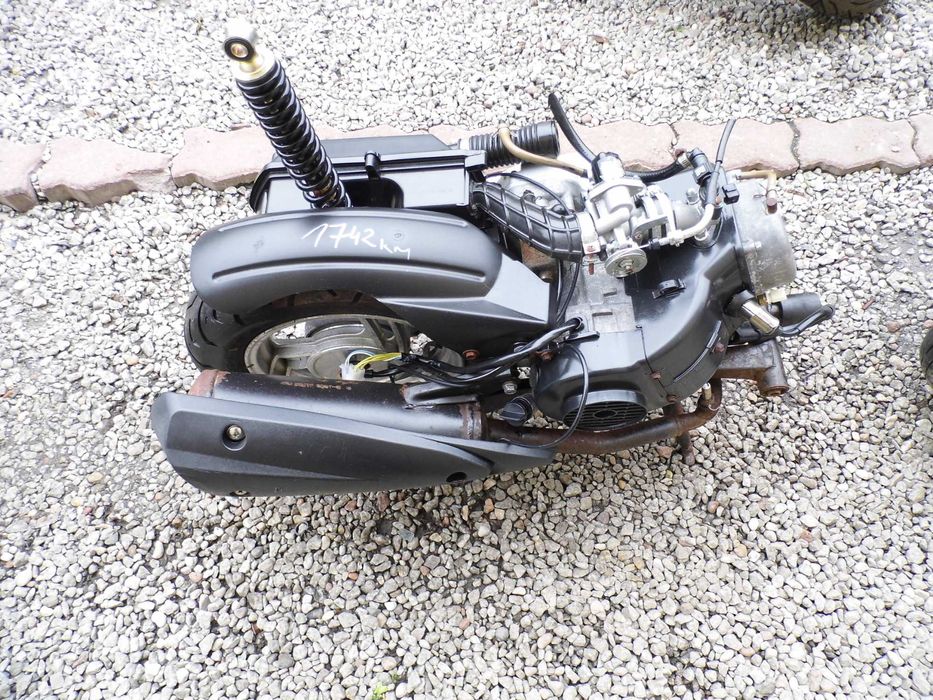 SILNIK DO CHIŃSKIEGO SKUTERA 50 4T KOLO 10 FI sprawny  1742 km wtrysk