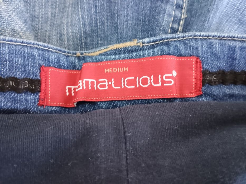 Spódnica ciążowa jeansowa mamalicious M