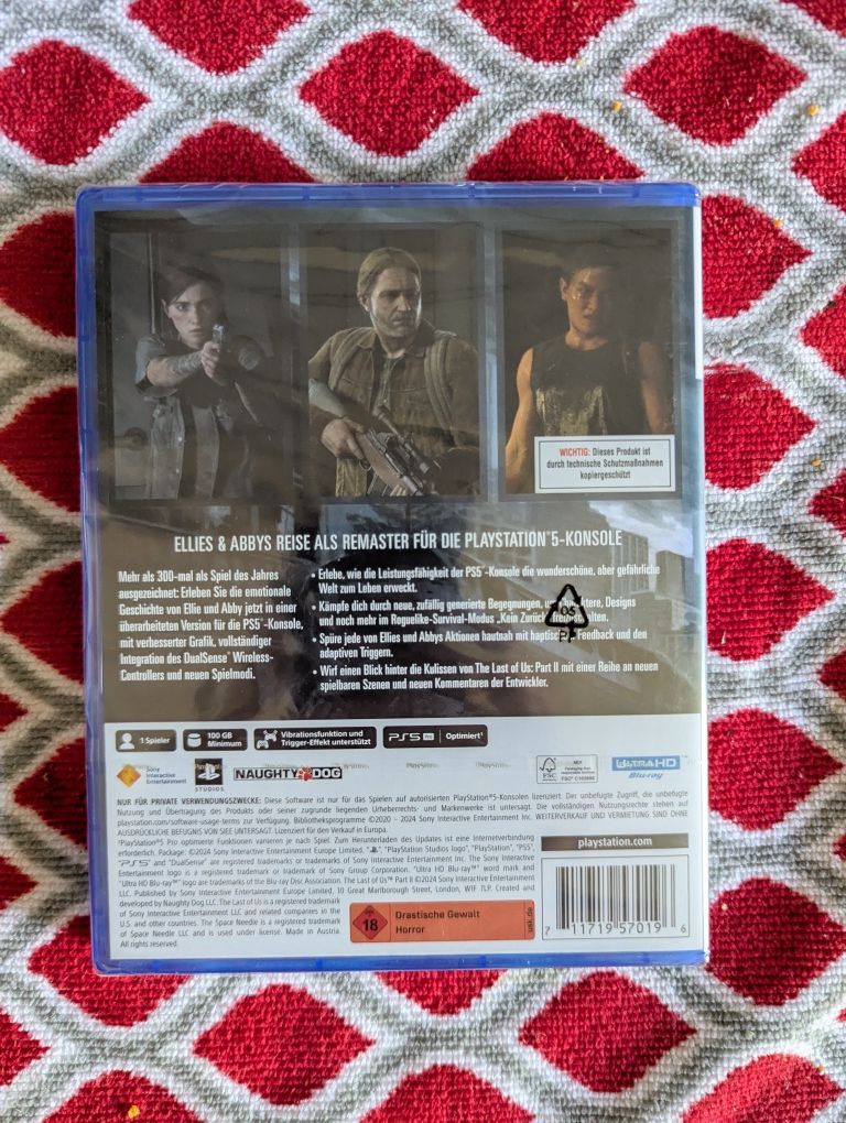 The last of us part 2 remastered PS5