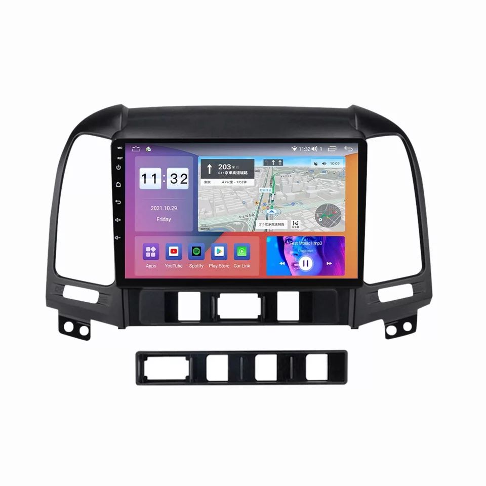Штатная магнитола Hyundai Santa Fe(2006-2012) 2\32GB ANDROID 11