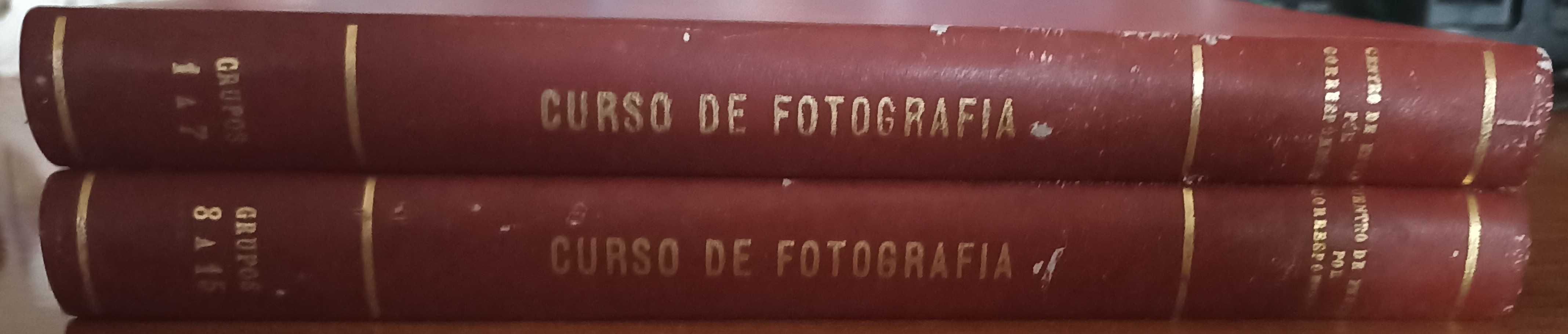 Curso de fotografia Grupos 1 a 15 em 2 volumes encardenados