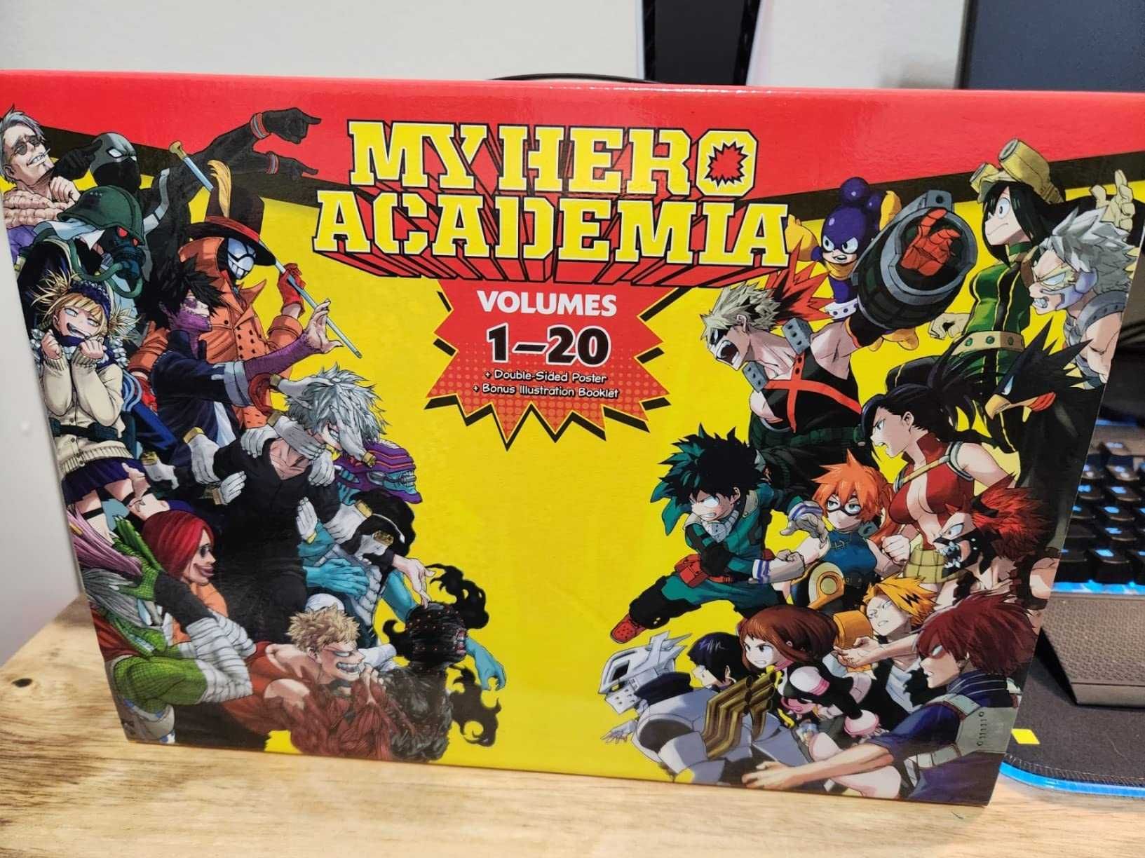 Манга Моя геройская академия My Hero Academia Box Set 1 (vol 1-20)