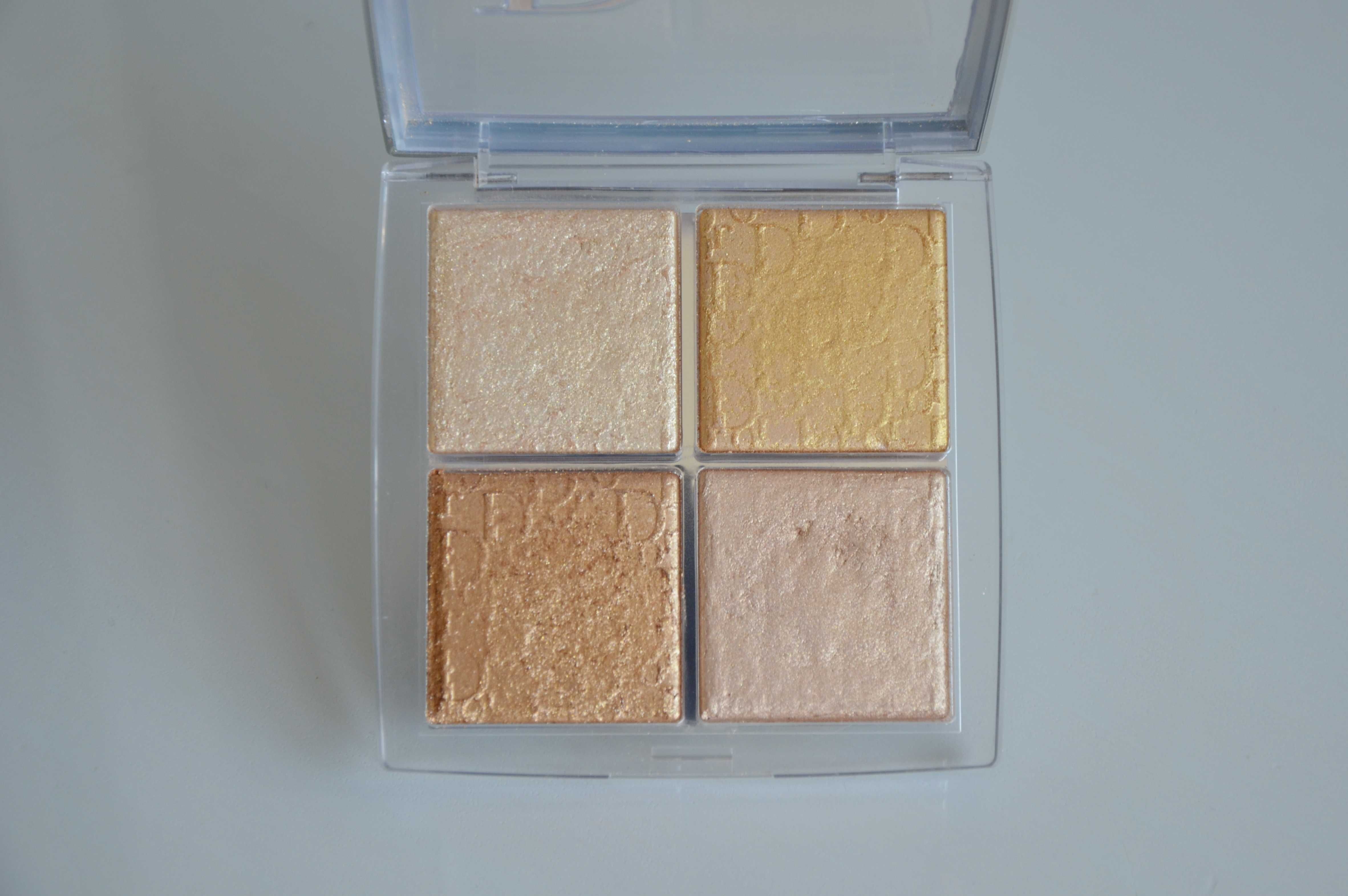 Dior Glow Face Palette Pure Gold paleta rozświetlacz ORYGINAŁ