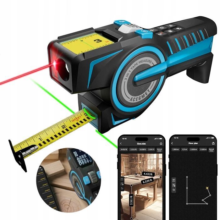 Dalmierz Cyfrowa Miarka Bluetooth Aplikacja Smart Life Projektowanie