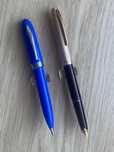 Pióro wieczne Hero 442 vintage i długopis Sheaffer.