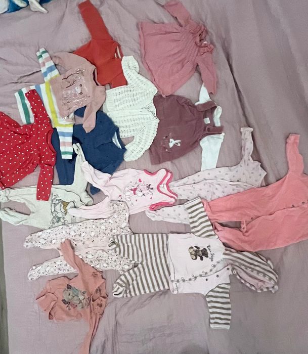 Zestaw ubranek dziewczynka r 68