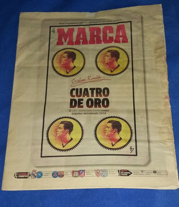 Jornal a Marca Cristiano Ronaldo