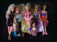 Lalki x9 domek dla lalek barbie willa, mebelki akcesoria dla Barbie