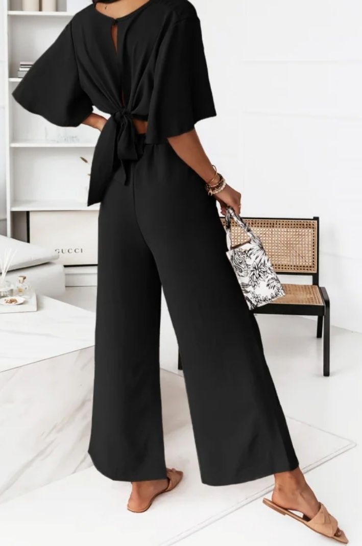 Elegancki komplet top + spodnie