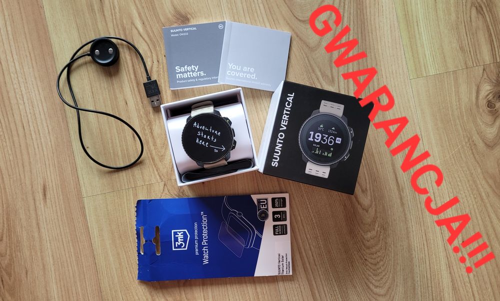 Zegarek multisportowy  Suunto Vertical SOLAR steel sand na gwarancji!!