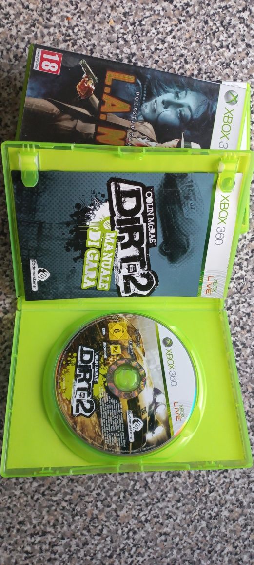 Dishonored game of the year edition/Dirt 2/LA noire Xbox 360
