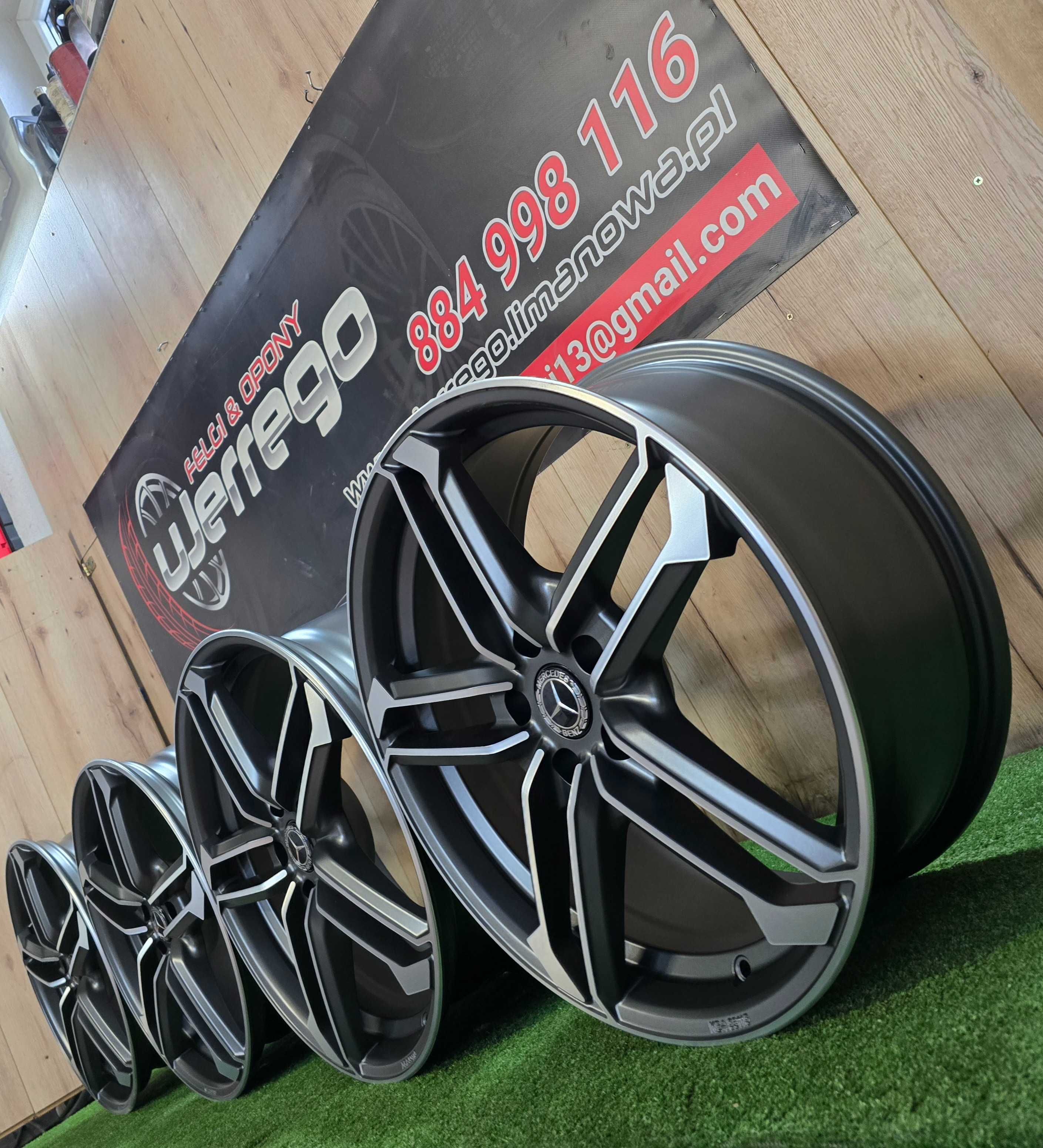 NOWE ALUFELGI MERCEDES 19x5x112-cla,cle,eqa,eqb,eqe,gla,kl. A,b,c,e,s