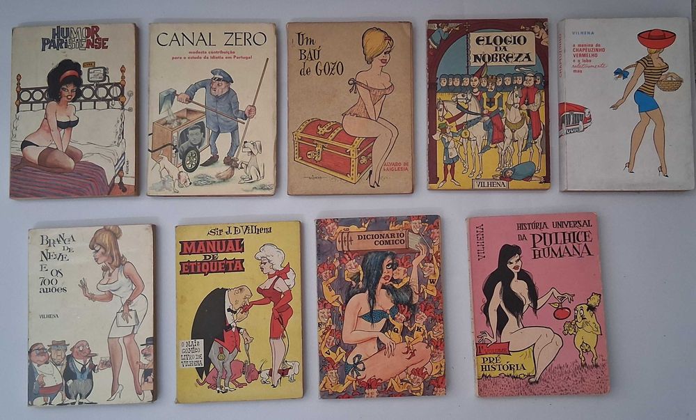 Livros humorísticos do José Vilhena