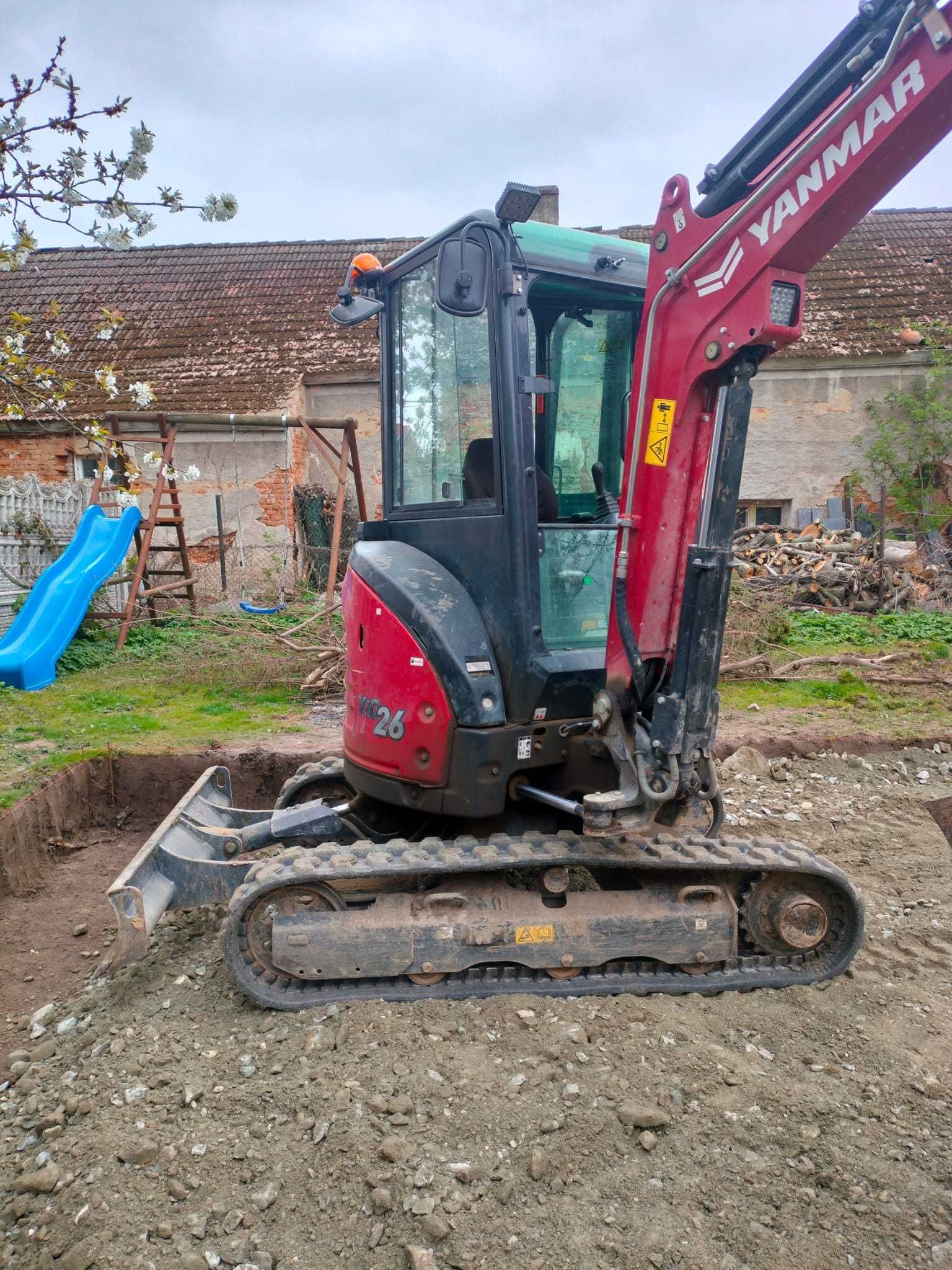 Koparka Yanmar Vio26-6 - wynajem