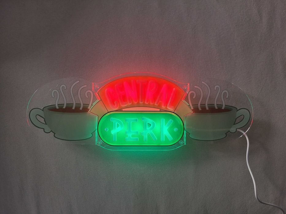 Neon Friends Central Perk Lampka na usb