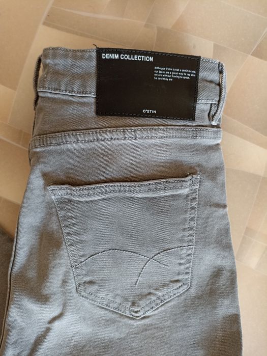 Женские серые джинсы Ostin