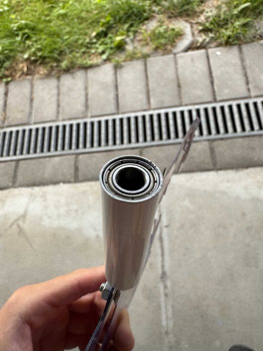 Wiatrowskaz w kształcie koguta na łożysku POMALOWANY DWUSTRONNIE