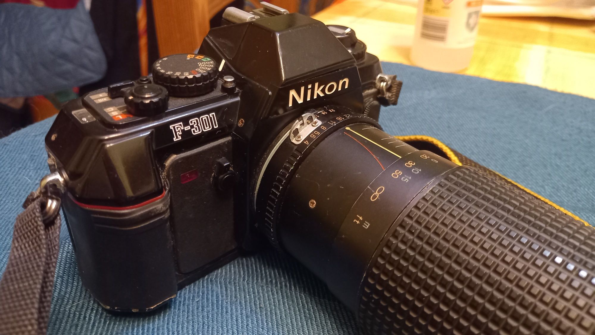 Máquina fotográfica analógica