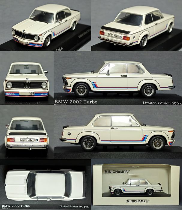 Модели 1/43 BMW Е24, Е63, M3 GTR E46, Х5, DTM E92, 2002, E12 (Minicham