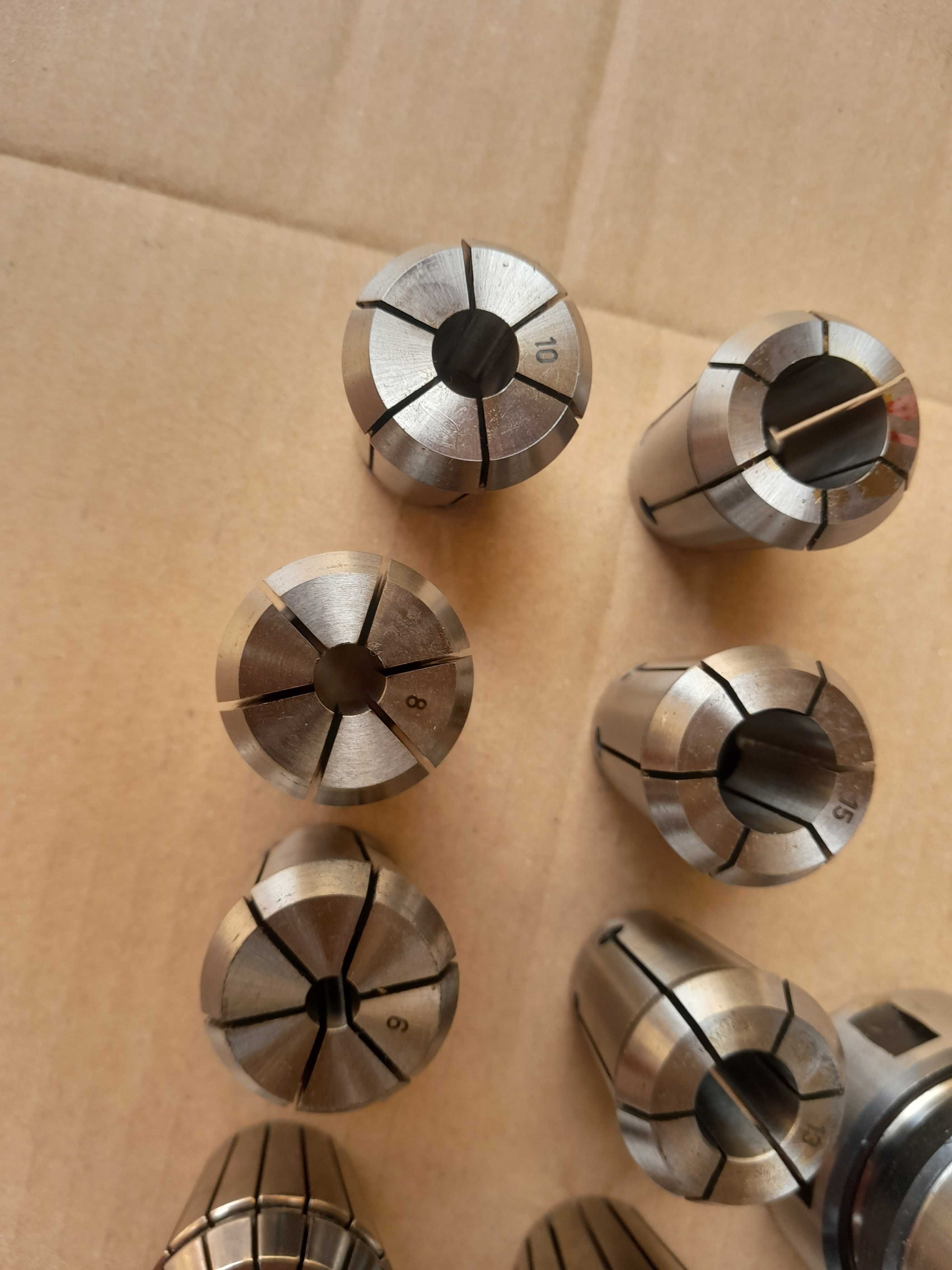 Cone e pinças para fresadora CNC