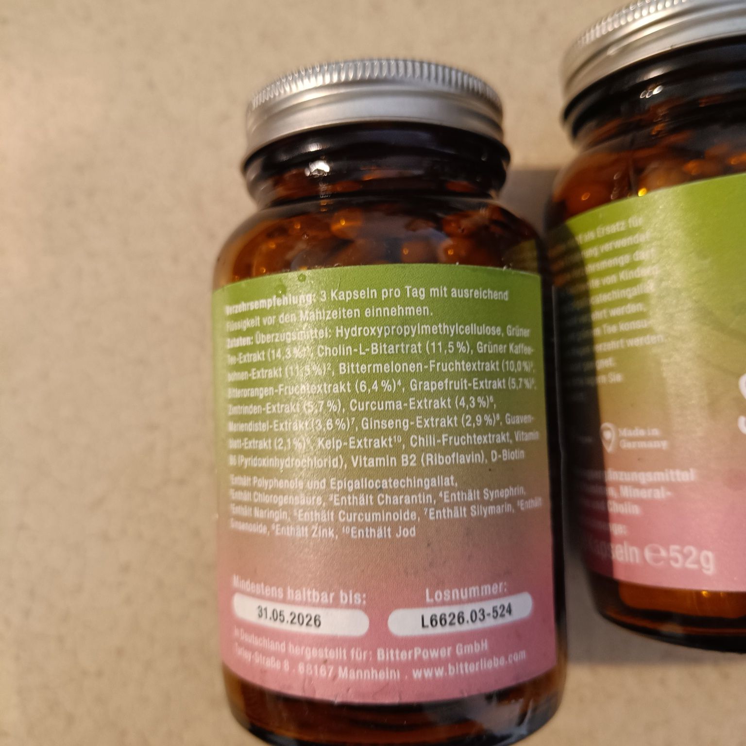 Suplement metaboliczny z cholina 90 kapsułek