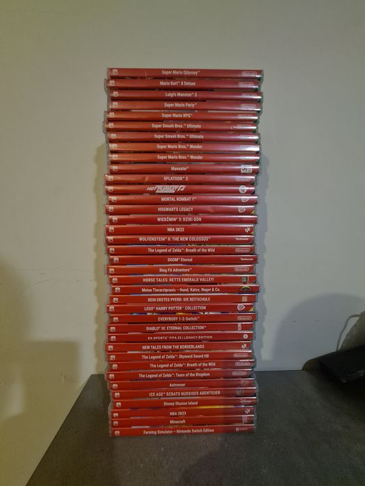 Gry Nintendo Switch OLED lite 2 Różne ceny