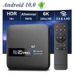 Нова приставка Смарт ТБ H20PRO 2/16Gb WiFi6 5G 6K 3D