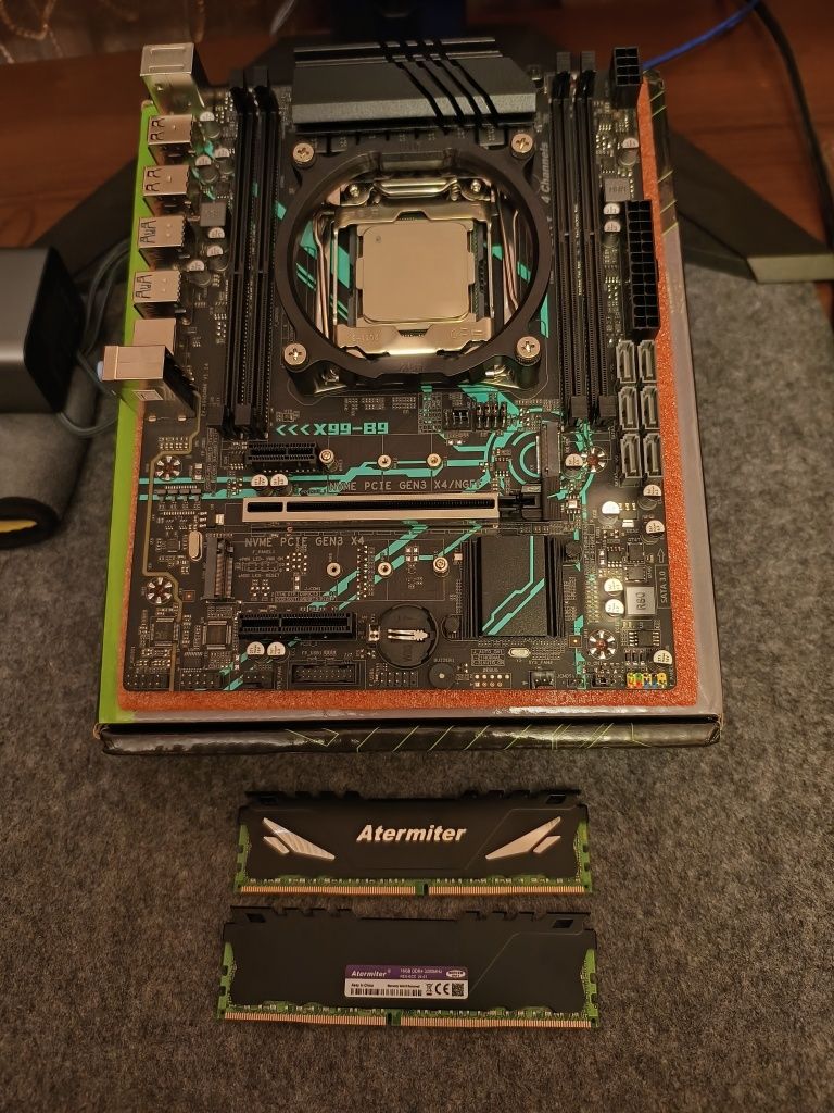 Machinist B9 х99 / 2011-3 2680v4 / DDR4 32gb 3200мгц