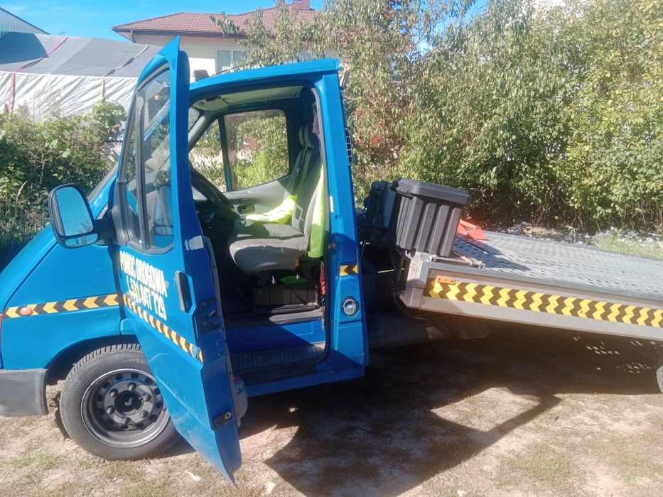 LAWETA Ford Transit zabudowa hydrauliczna Algema Faktura Vat