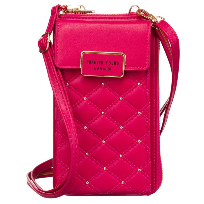 mini torebka-portfel damska ze skóry ekologicznej - 4u cavaldi