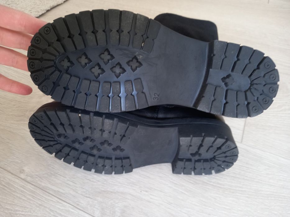 Сапоги шкіряні для дівчинки 32р.